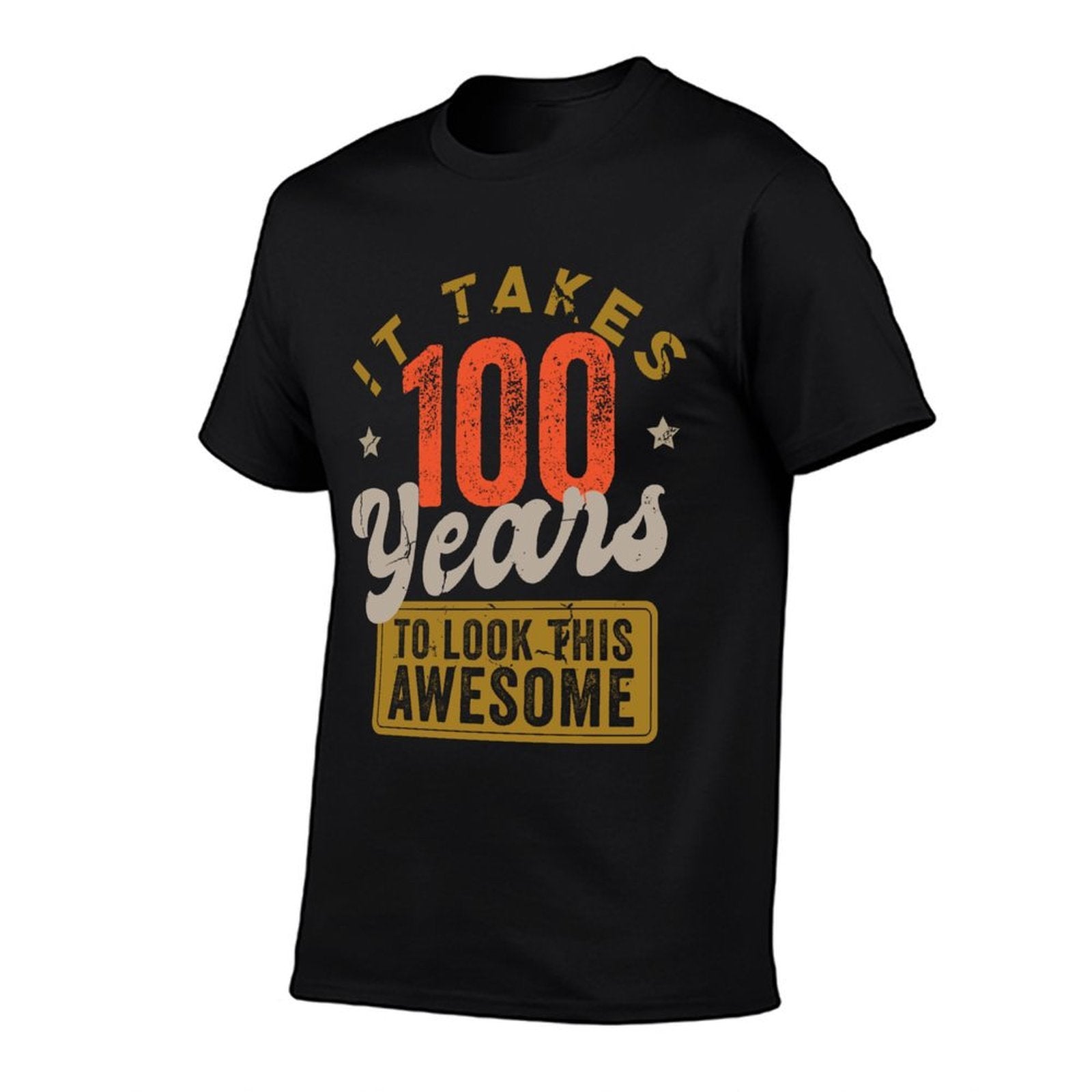 Awesome 100 Year Old - Vintage 100th Birthday  Trendy Pattern T-Shirt