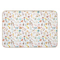Boho Seamless Pattern Durable Bath Mat
