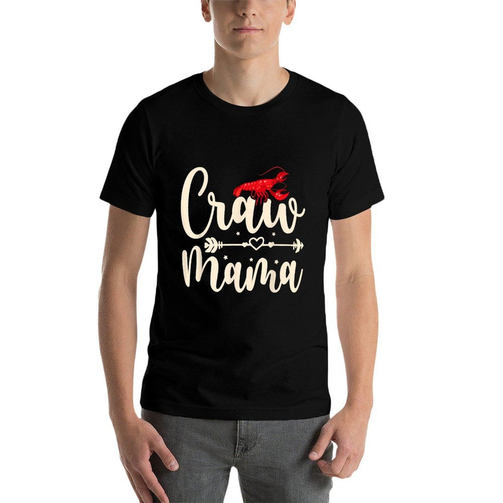Craw Mama - Mothers Day Crawfish Lobster Mom Crawfish Boil  Breathable T-Shirt