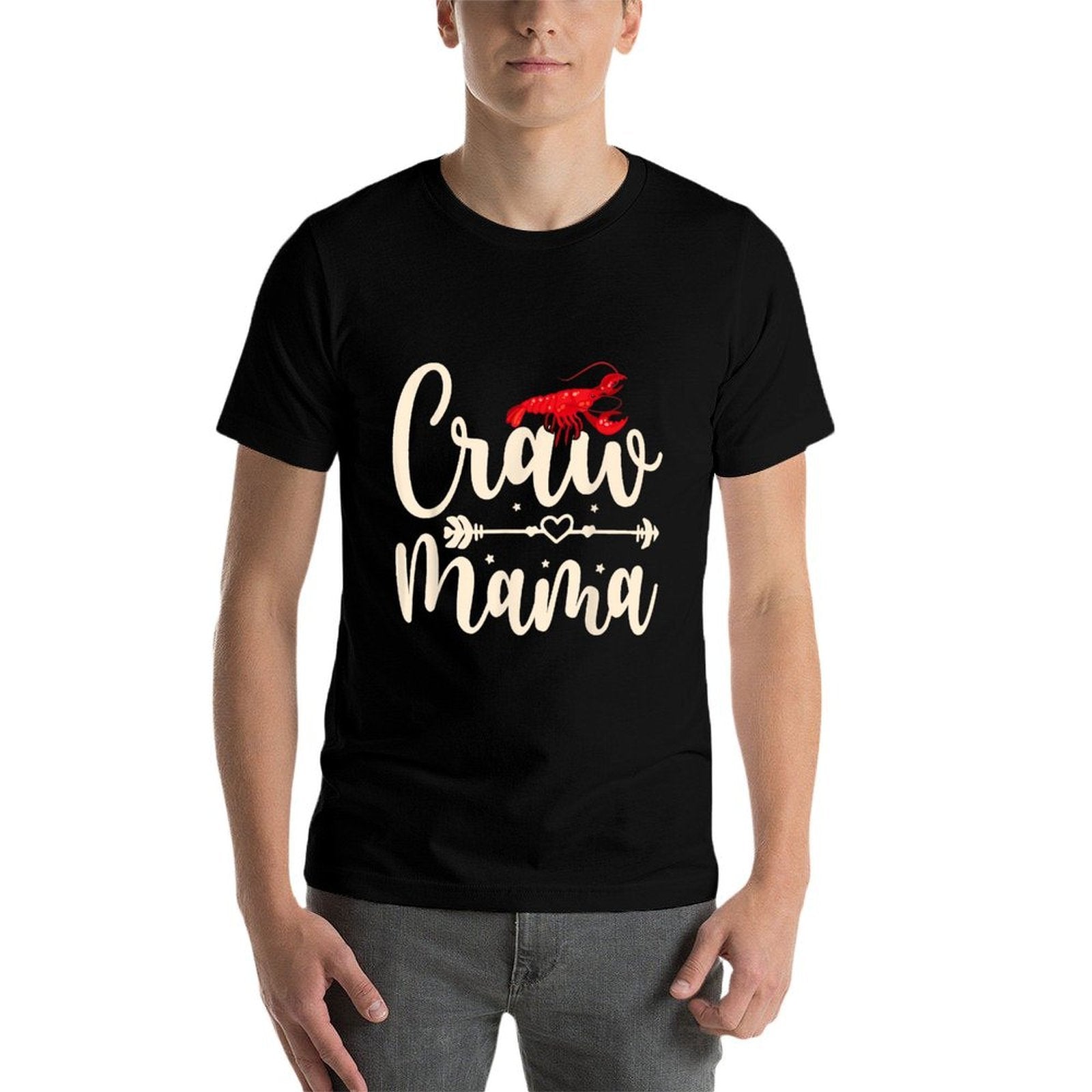 Craw Mama - Mothers Day Crawfish Lobster Mom Crawfish Boil  Breathable T-Shirt
