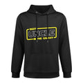 My Happy Big Family Gift Shop Best Uncle in The World  From Niece  Nephew Cotton-Polyester Blend Hoodie