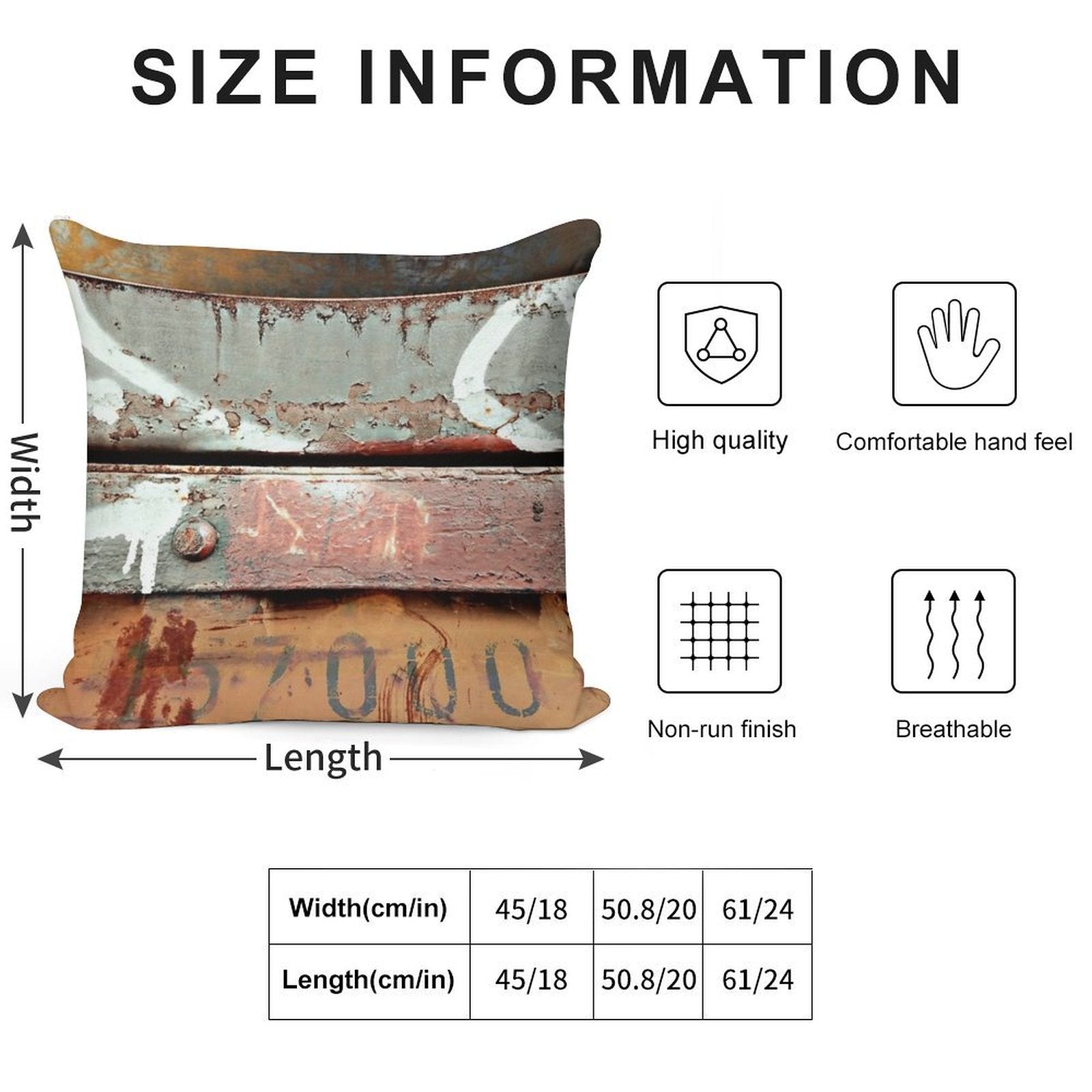 Industrial Grunge Soft Bedroom Essential Throw Pillow
