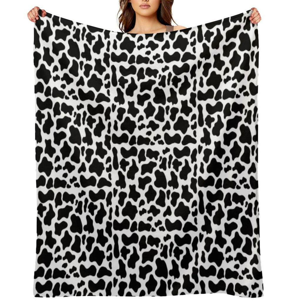 Cow Print Premium Throw Blanket