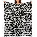 Cow Print Premium Throw Blanket