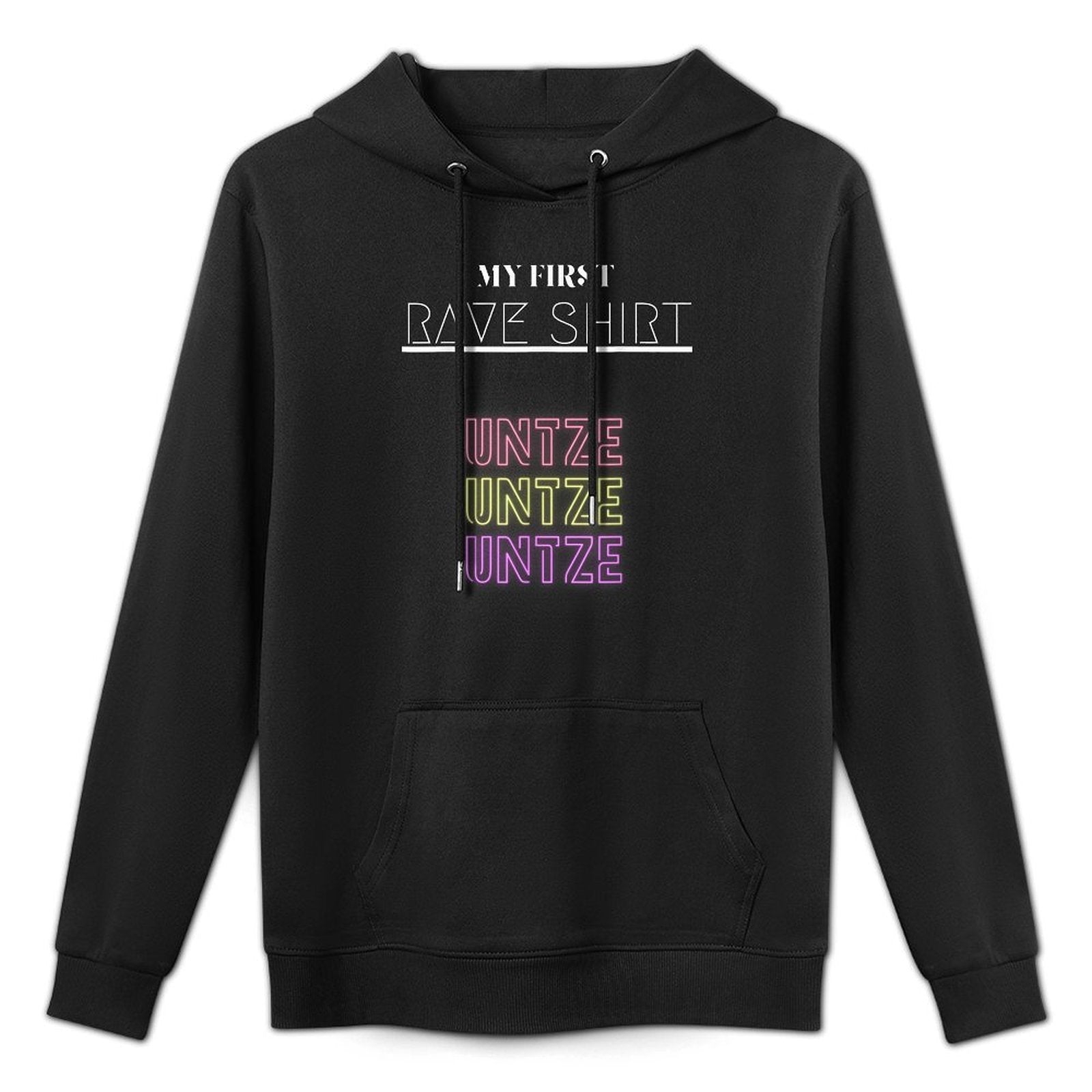 Childrens My First Rave UNTZE Festival Gift Idea Pilling-Resistant Hoodie