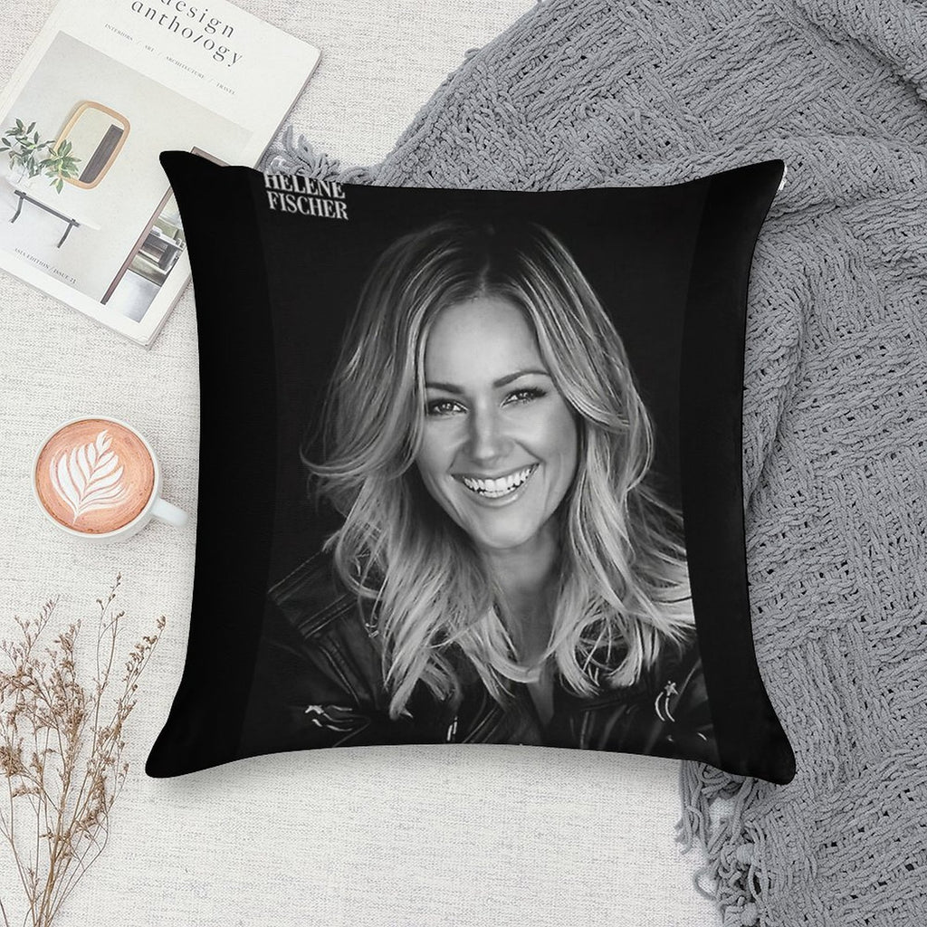 Helene Fischer Soft Shrink-Resistant Throw Pillow