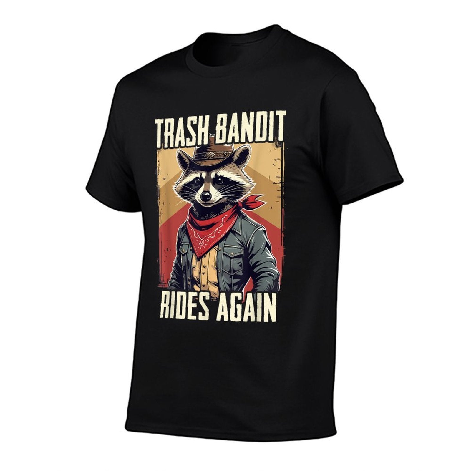 Trash Bandit Rides Again Cowboy Raccoon Meme Kids Women Men  Affordable Price T-Shirt