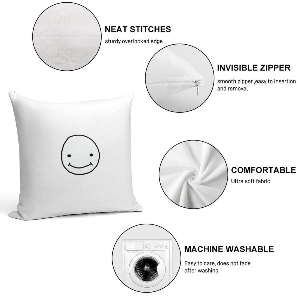 Laserluca 2 Soft Anti-Pilling Throw Pillow