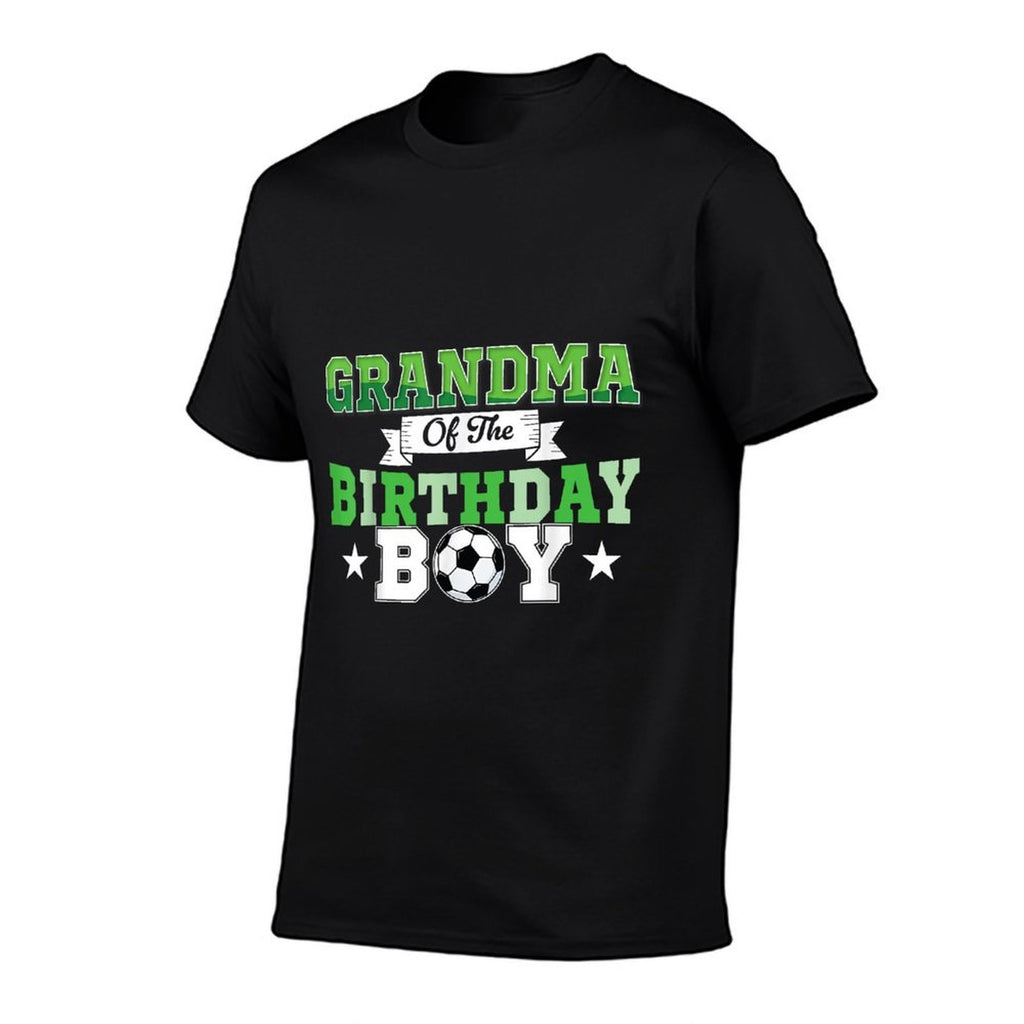 Soccer Grandma Birthday Boys Party Family Matching  Wrinkle-resistant T-Shirt