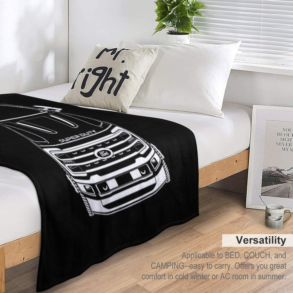 F350 Super Duty 2023-2024 Durable Throw Blanket