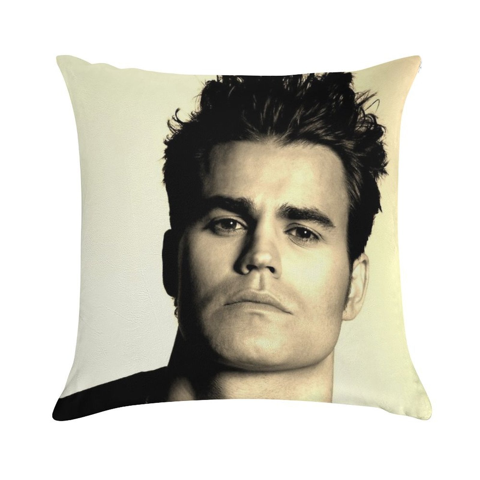 Paul Wesley GFY Soft High-Density Material Throw Pillow