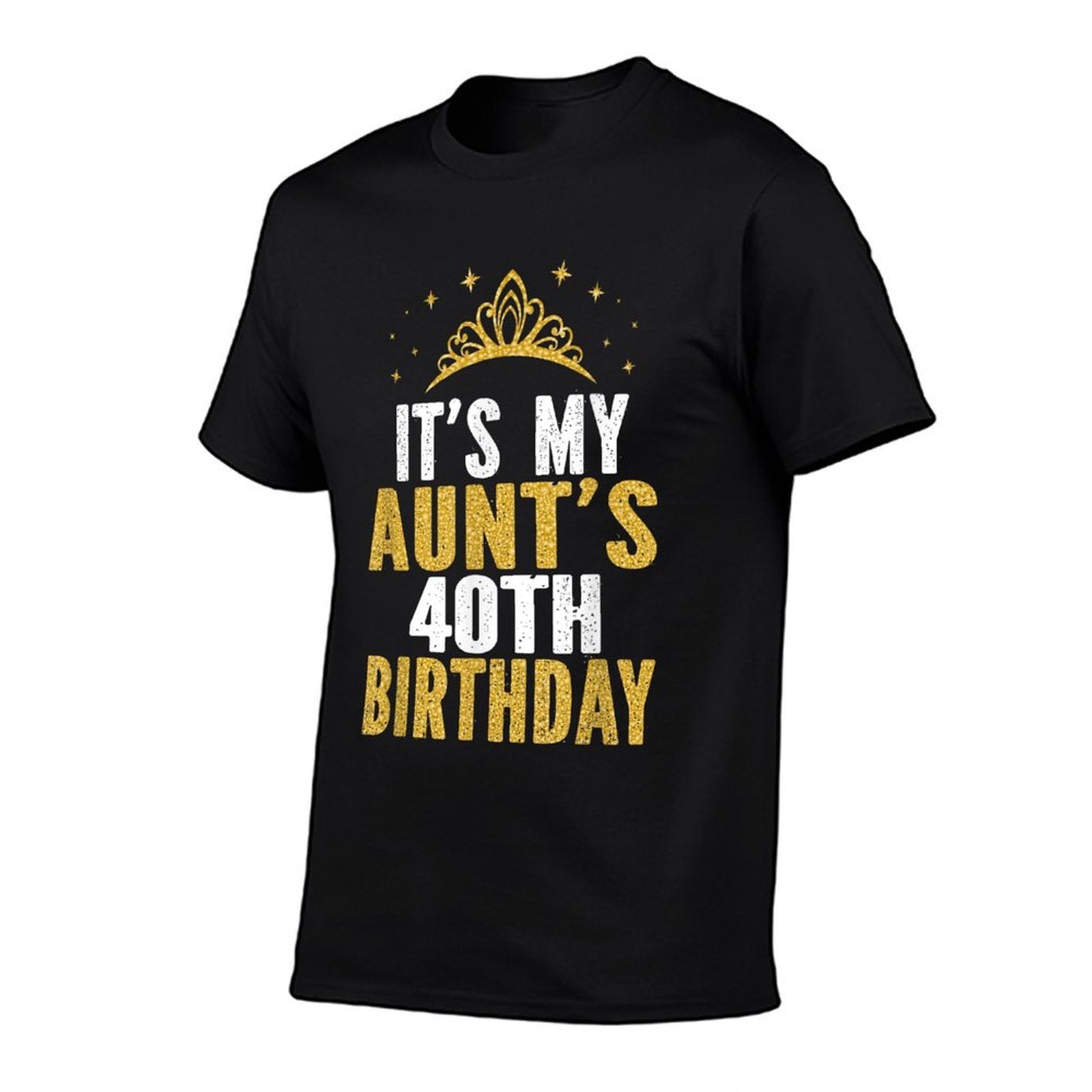 It's My Aunt's 40th Birthday Idea For Her 40 Years Old Aunty  Slim-fit Cut T-Shirt