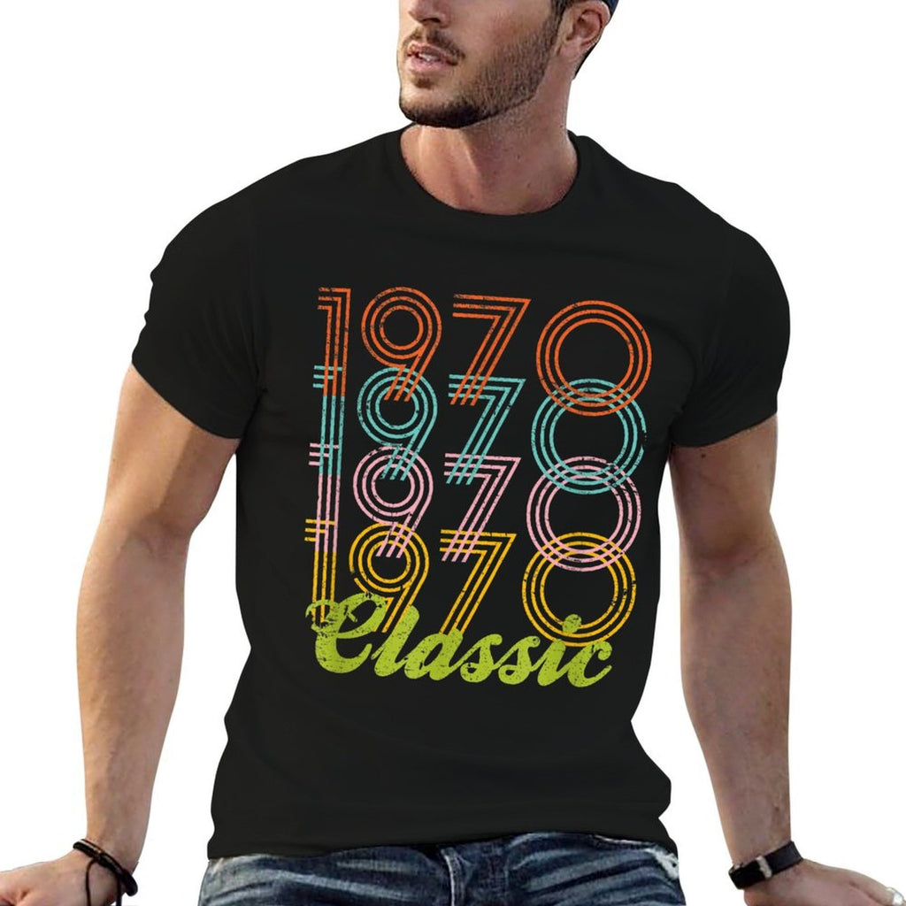 50th Birthday 1970 Vintage Retro Classic  Soft T-Shirt
