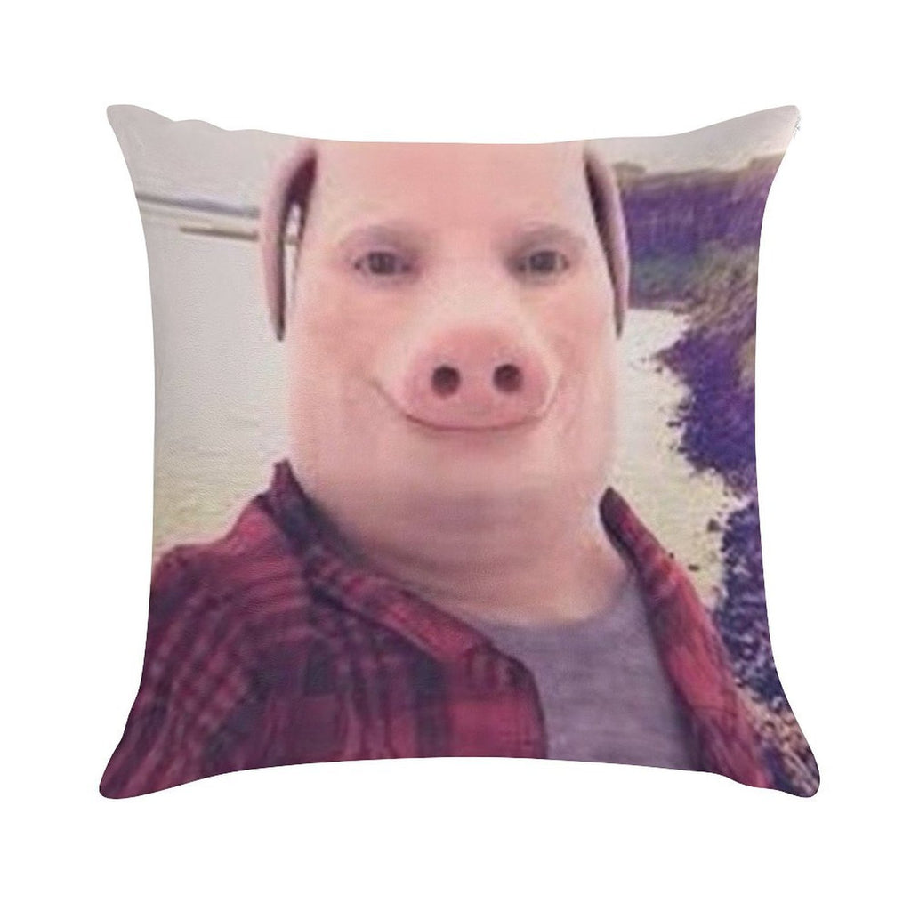 John Pork Soft Style Accent Throw Pillow