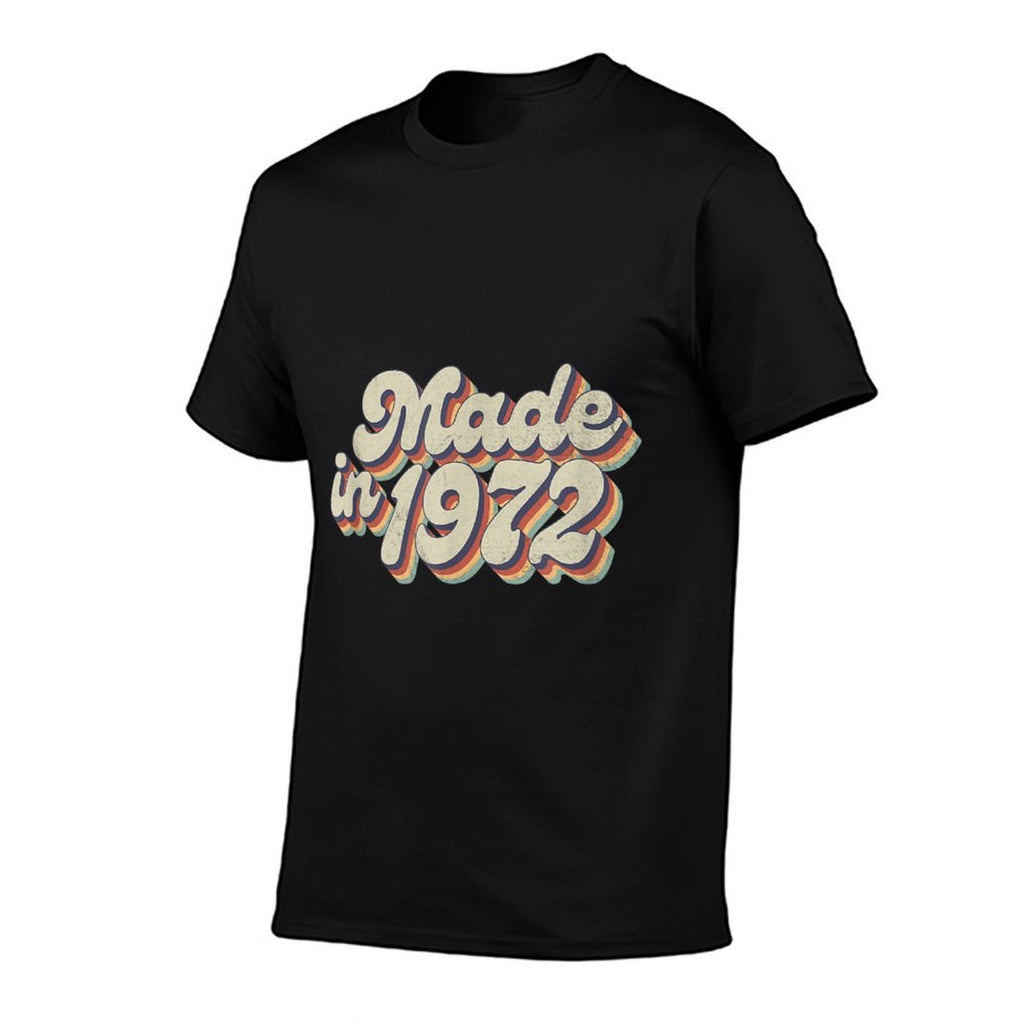70s Made in 1972 - 50 Year Old - Vintage 50th Birthday  Lightweight T-Shirt