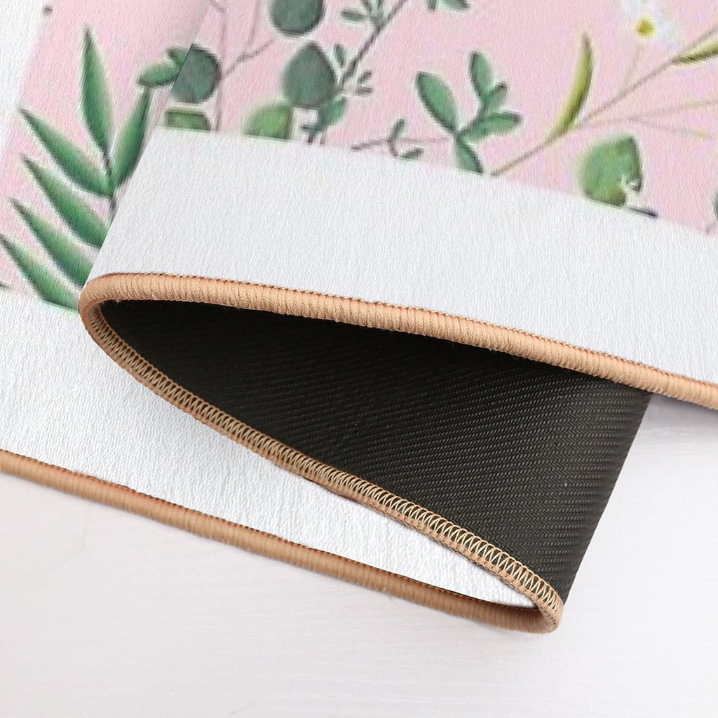 New Collection Pink Nature  Toxin-Free Bath Mat