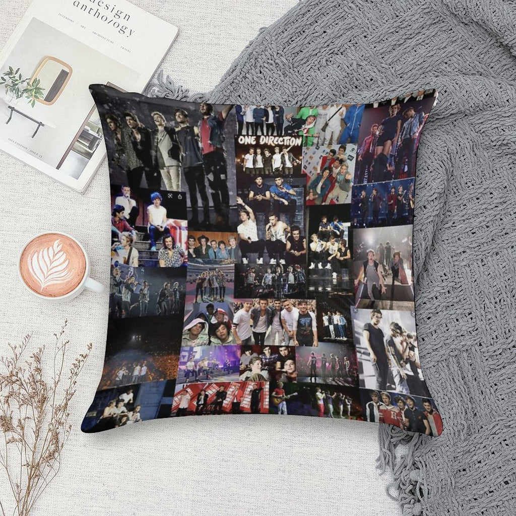 One Direction Soft Skin-Friendly Throw Pillow