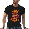 Super Mario King Koopa Bowser Vintage Nintendo Portrait  Slim-fit Cut T-Shirt