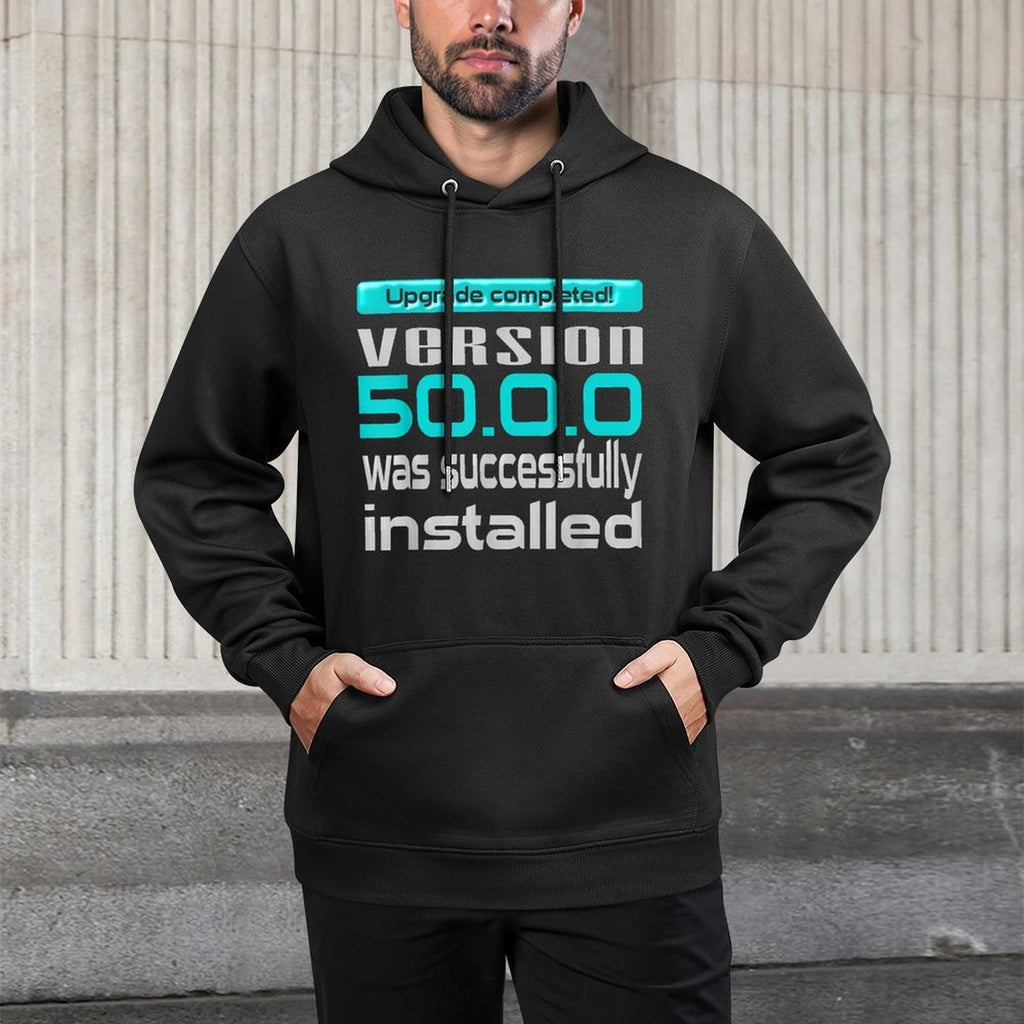 50th Birthday Gift Geek Relaxed Fit Hoodie