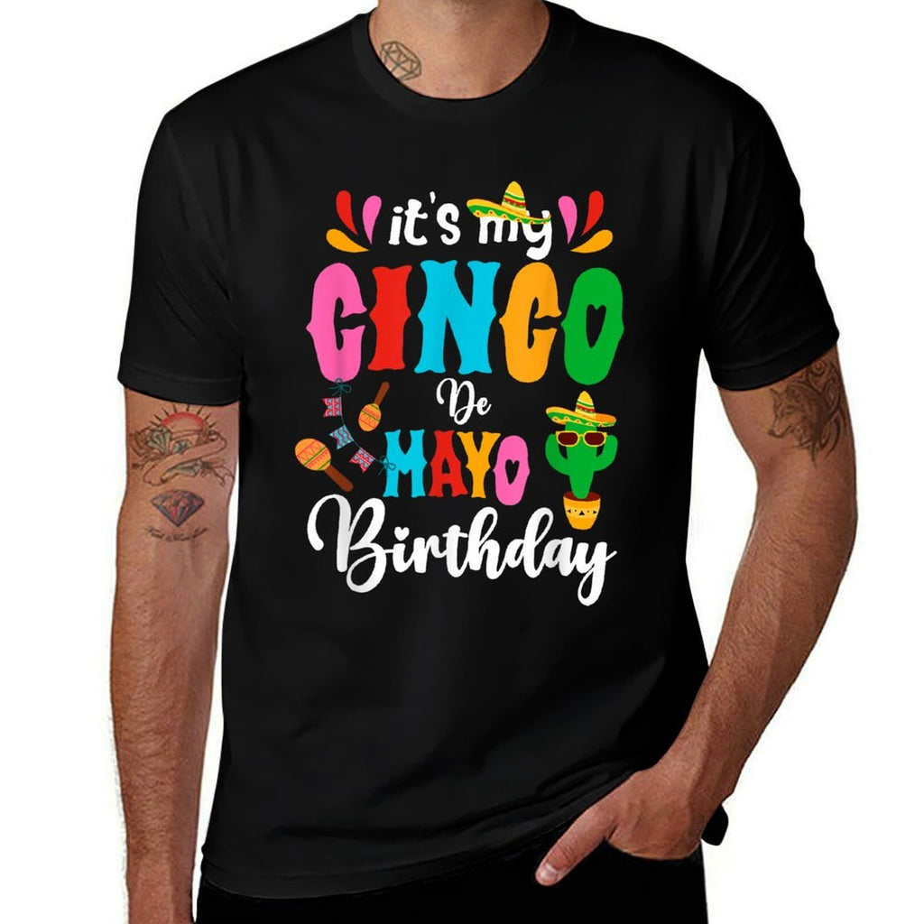 It's My Cinco De Mayo Birthday Mexican Matching Family Party  Stretchy T-Shirt