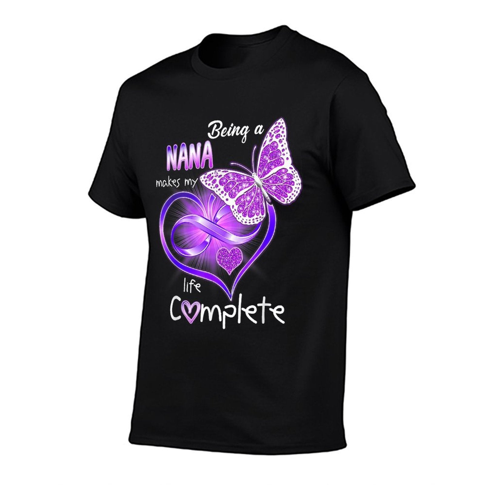 Being A Nana Makes My Life Complete  Eco-friendly Material T-Shirt
