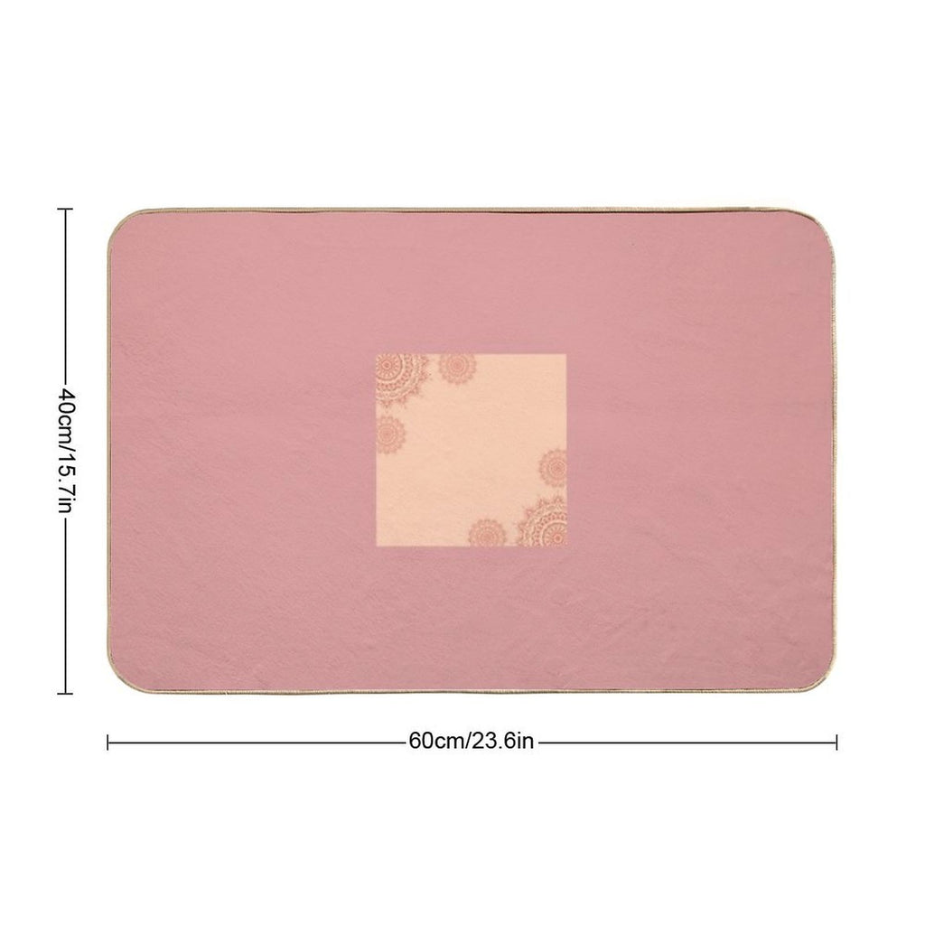 Mandala  Fade-Resistant Bath Mat