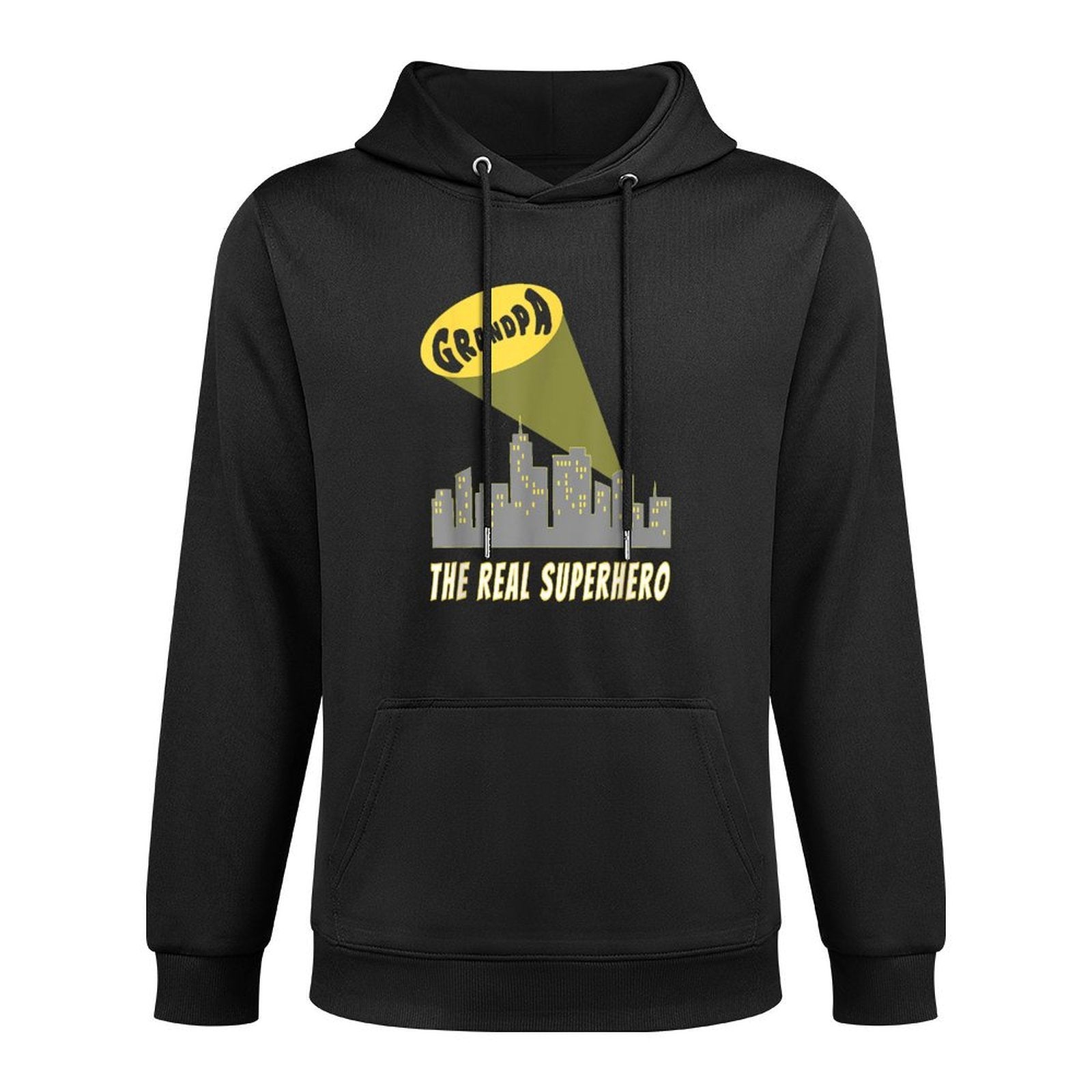 Grandpa - The Real Superhero Relaxed Fit Hoodie