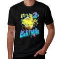 Mademark X SpongeBob SquarePants - Spongebob It's My 2nd Birthday Boy Girl Kid B-Day Spongebob  High-quality Stitching T-Shirt