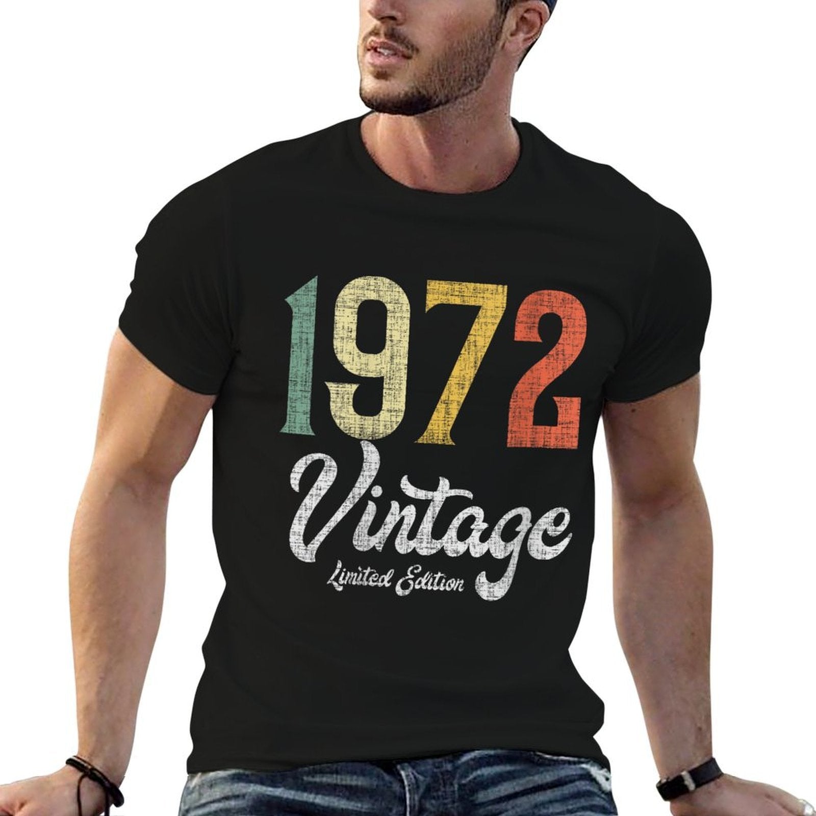 Womens Vintage 1972 Limited Edition 50th Birthday  Classic T-Shirt