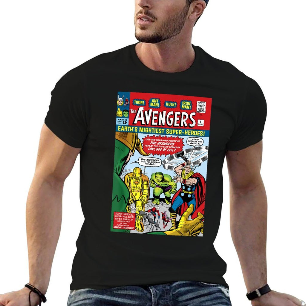 Marvel Avengers First Issue Comic Cover  Eco-friendly Material T-Shirt