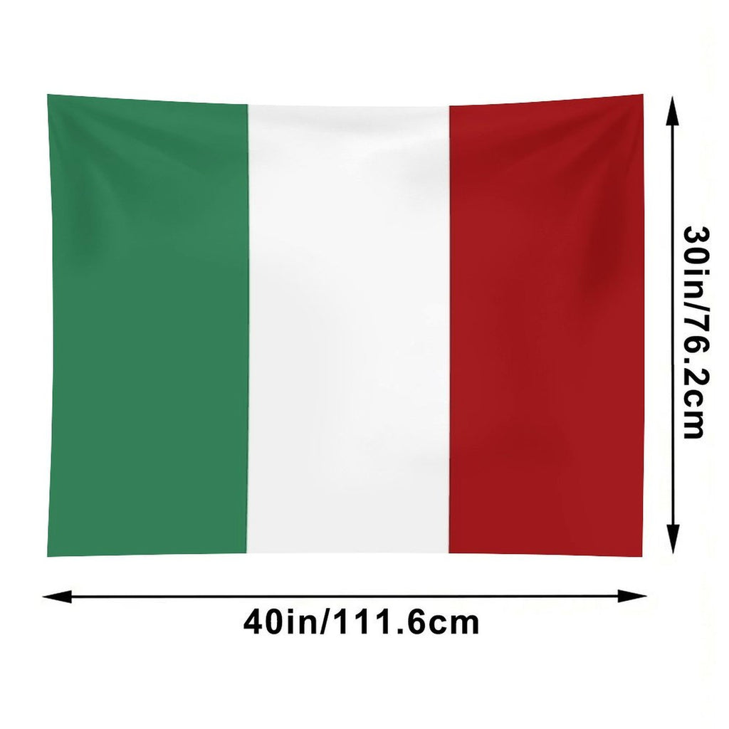 Italian Flag Tapestry