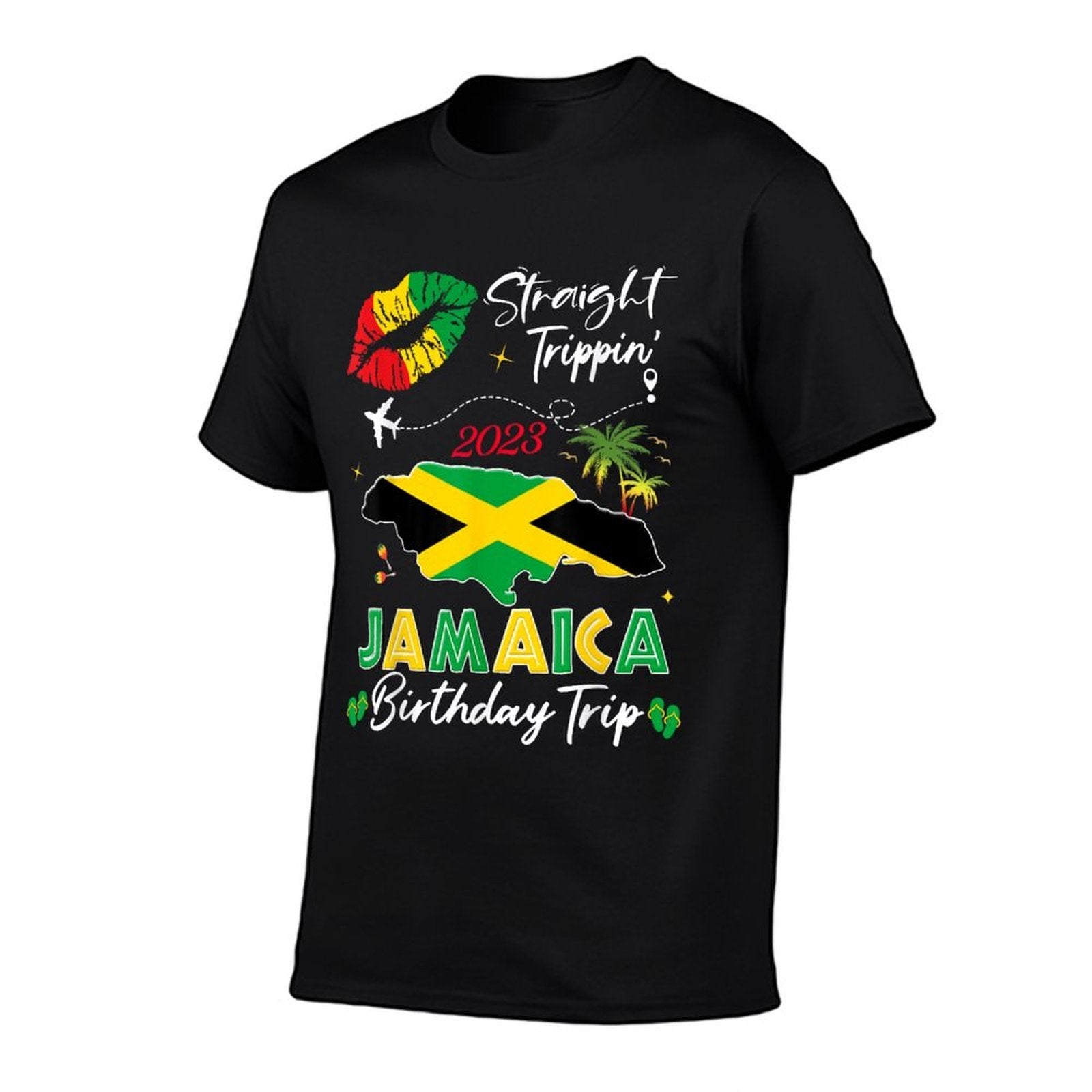 Jamaica 50th Birthday Trip Girls Matching  Trendy Pattern T-Shirt