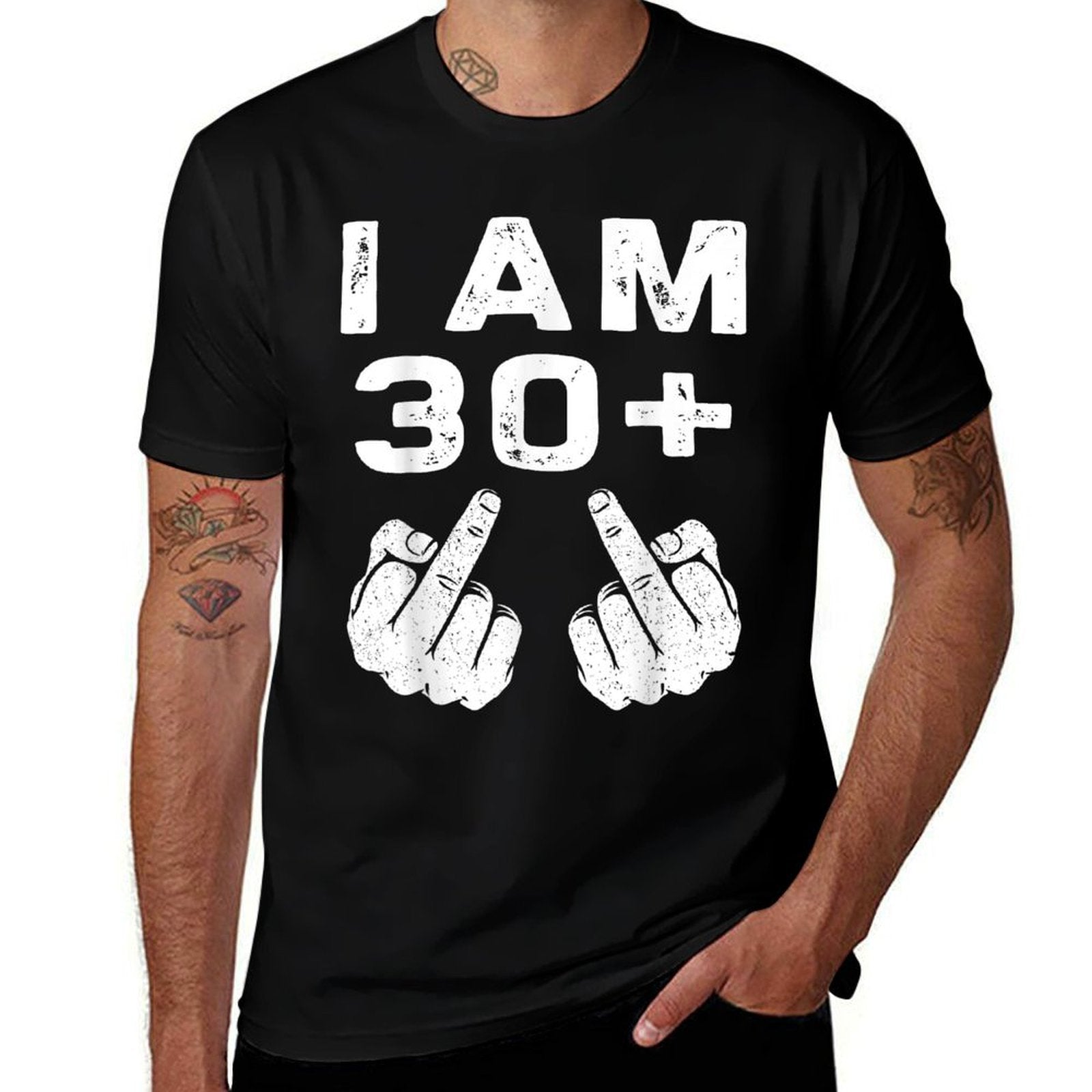 32nd Birthday Party Vintage Retro 32 Years Old Men Women  Heathered Texture T-Shirt