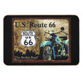 U.S ROUTE 66  Rapid-Drying Bath Mat