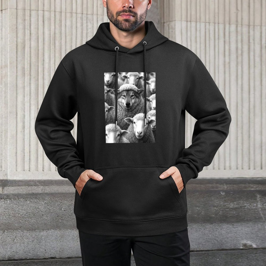 Wolf in Sheeps Fur Durable Construction Hoodie