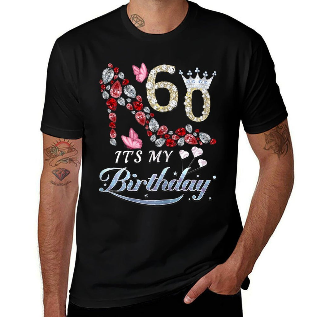 It's My 60th Birthday, 60 Years Old, 60th Birthday Queen  Stretchy T-Shirt