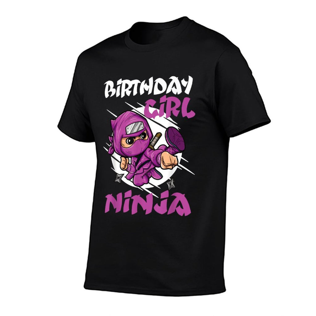Birthday Girl Ninja Squad Kids Birthday Party Little Ninja  Breathable T-Shirt