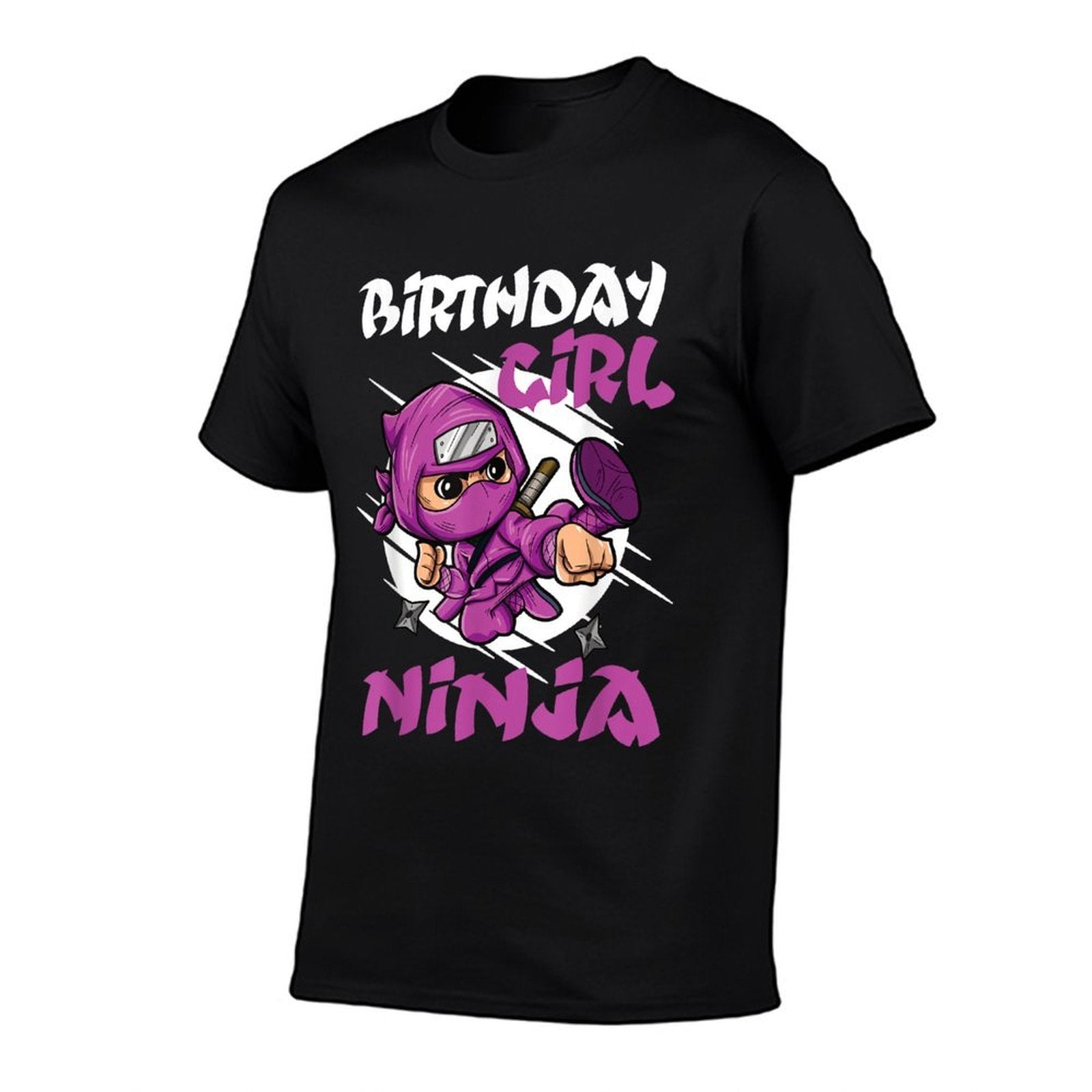 Birthday Girl Ninja Squad Kids Birthday Party Little Ninja  Breathable T-Shirt