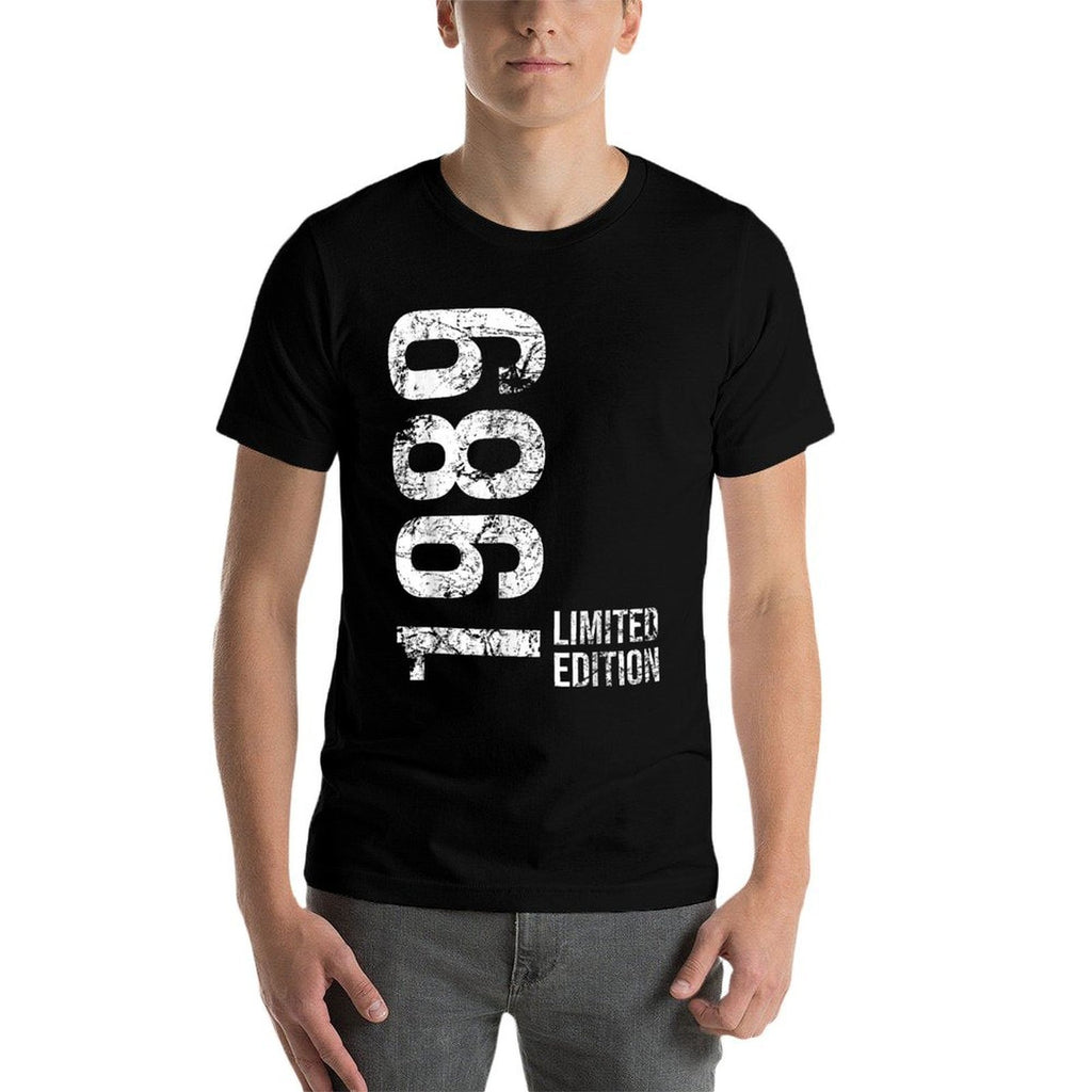 36th Birthday 36 Years Old Man Woman Vintage 1989  Easy-care T-Shirt