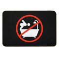 No Diving in The Bathtub  Repositionable Bath Mat