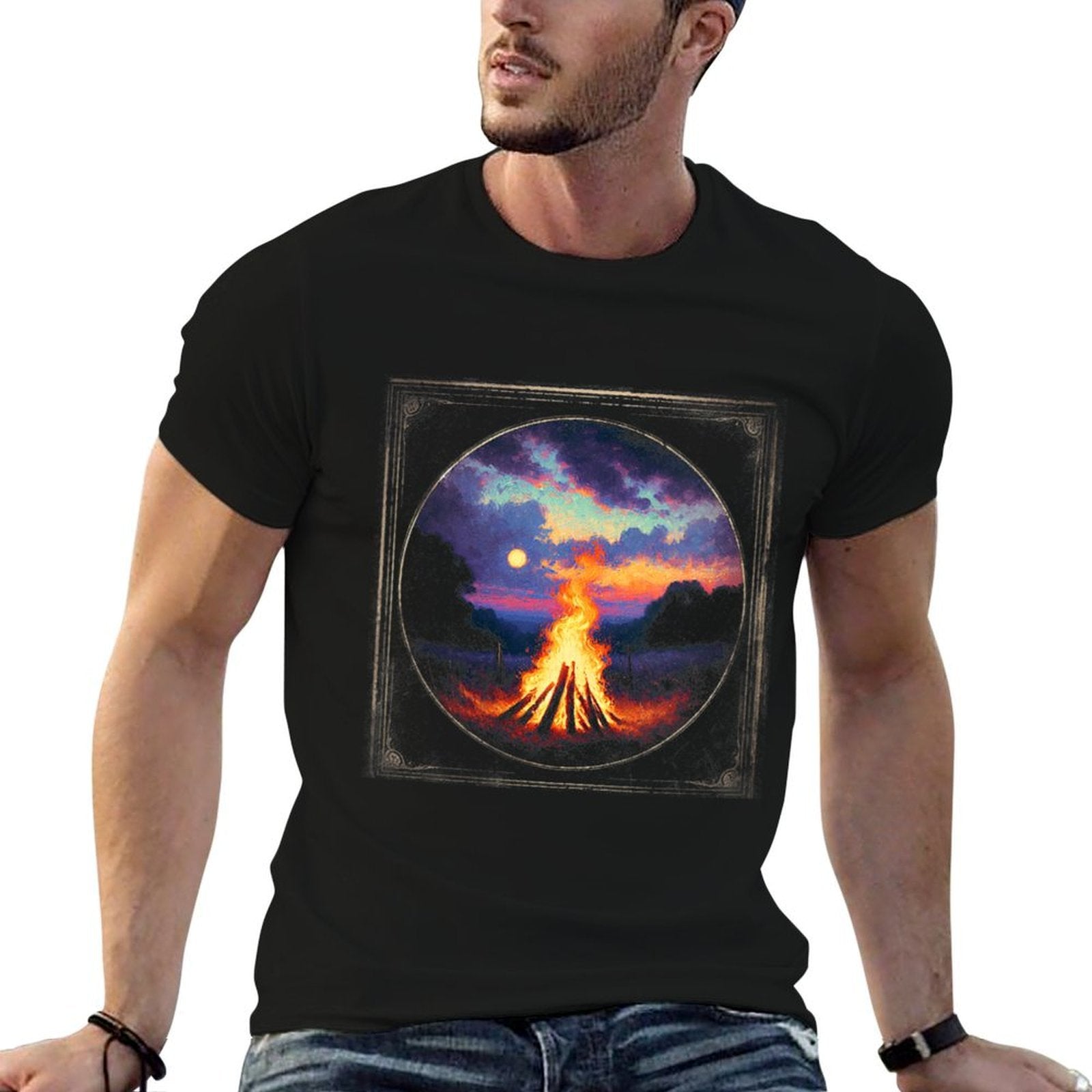 Twilight Fire Dance  Durable T-Shirt