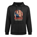 Vintage No Kings Fight Oligarchy Womans Girl America Medium-Weight Fabric Hoodie