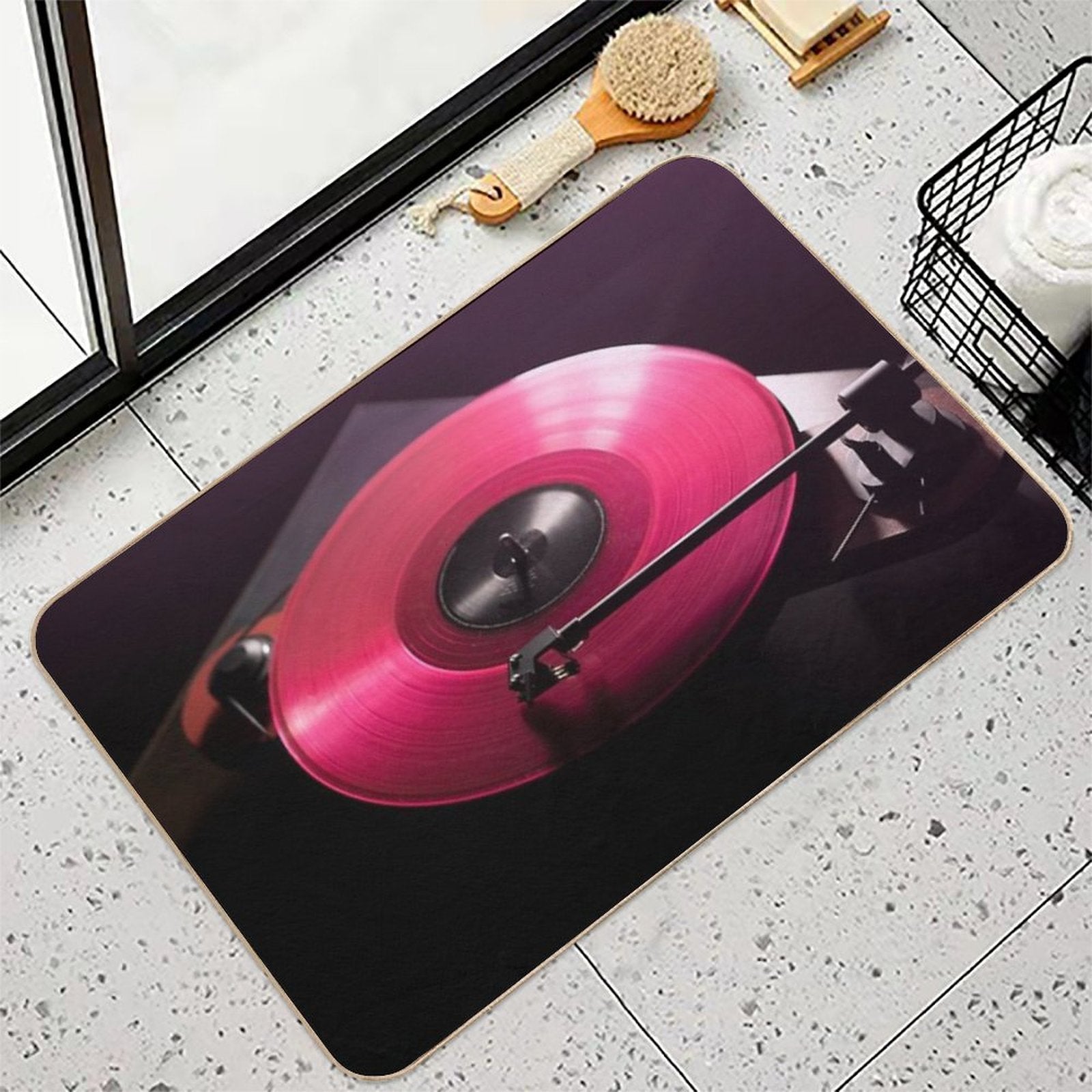 Turntable  Easy Maintenance Bath Mat