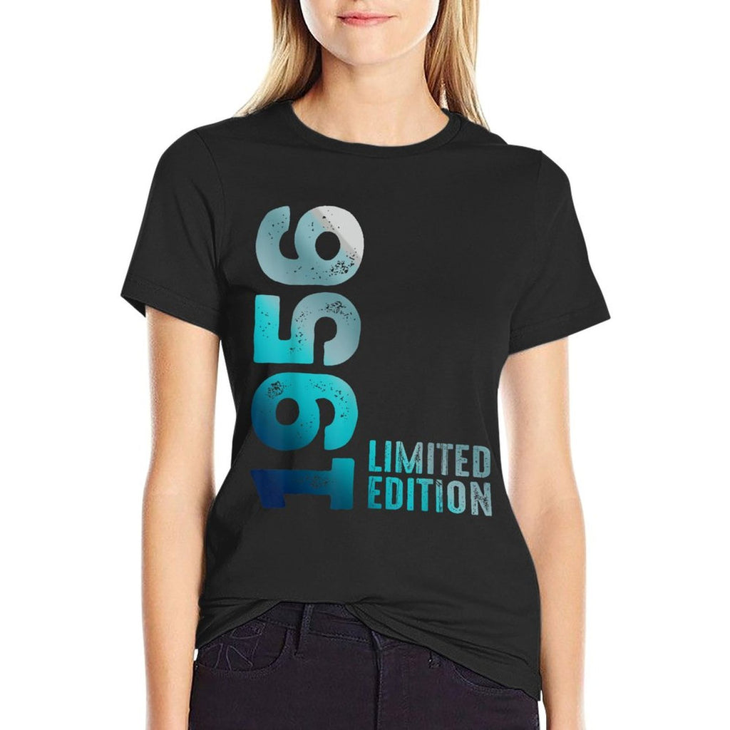 1956 Birth Vintage Since 1956 Retro 1956 Limited Edition  Tagless Design T-Shirt