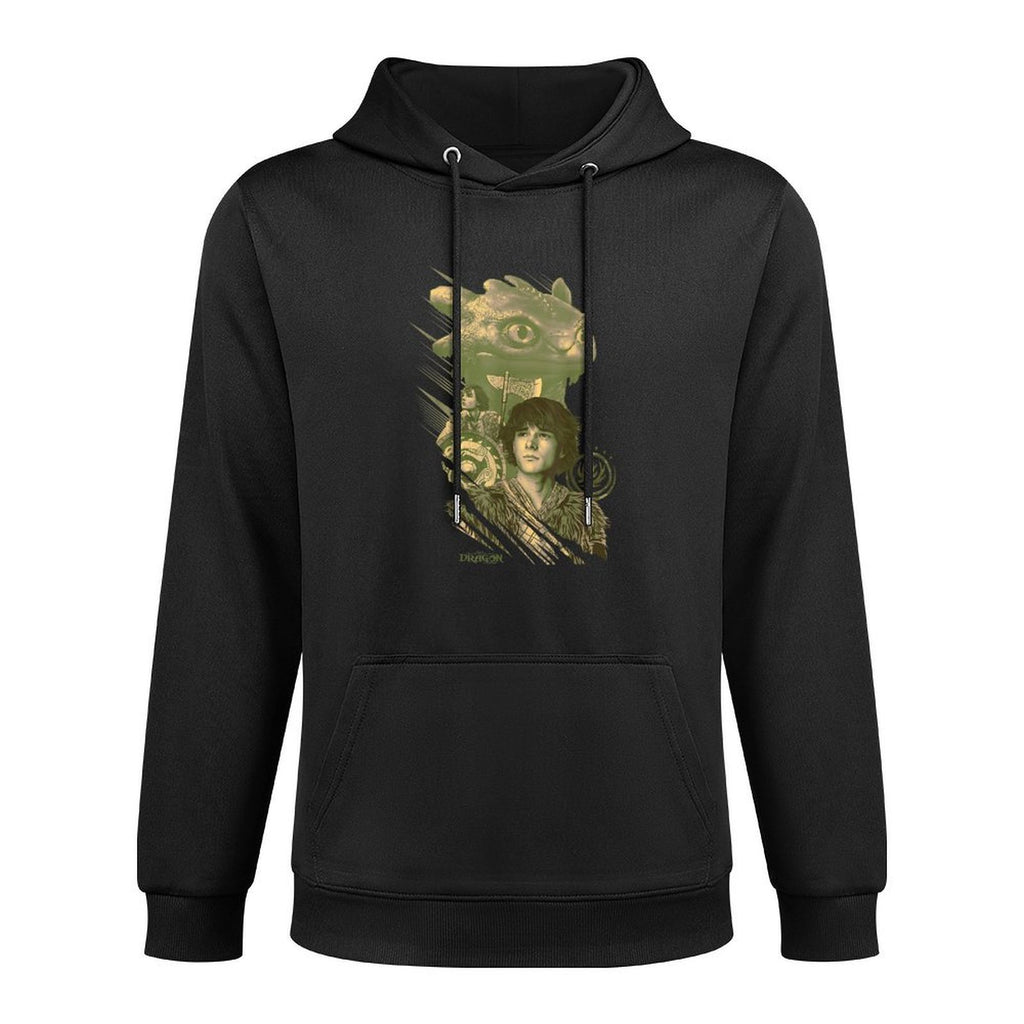 DreamWorks Dragons Hiccup And Toothless Machine Washable Hoodie