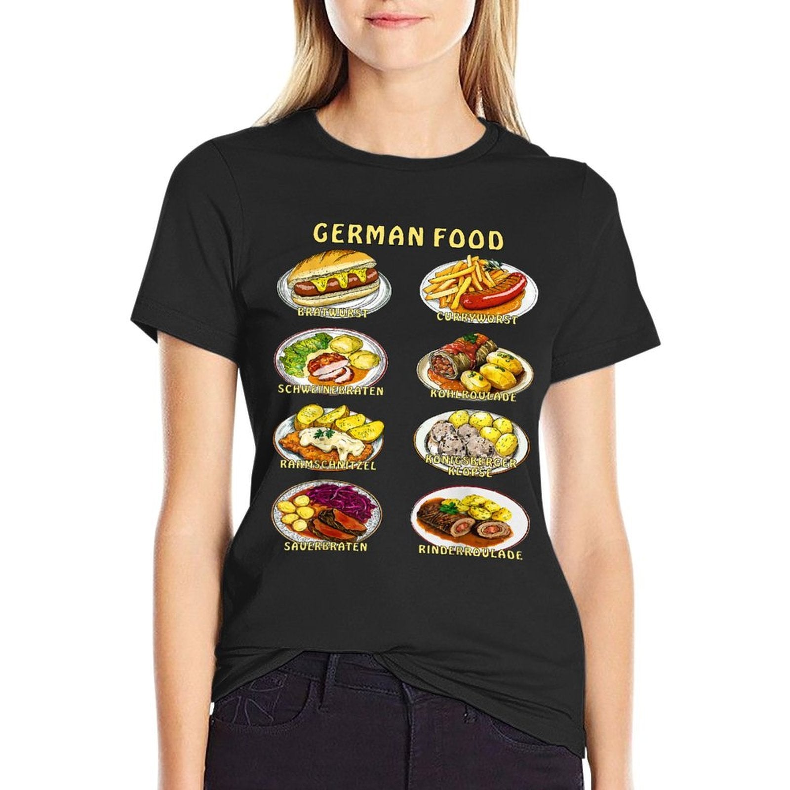 German Cuisine Food Restaurant Food Favourite Food  Lightweight T-Shirt