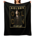 BTS Golden Jungkook Jung Kook Gift-ready Throw Blanket