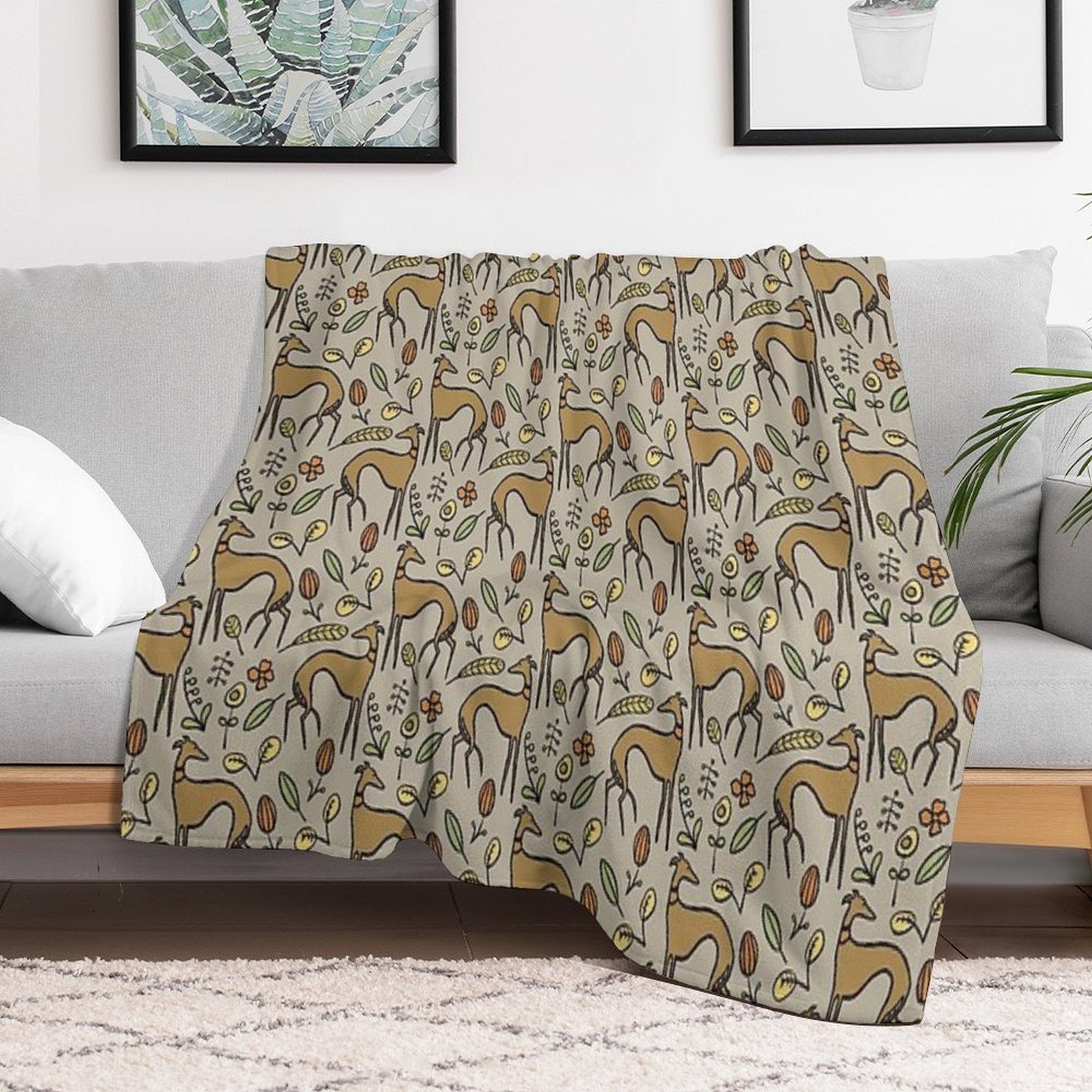 Galgo Eco-conscious Throw Blanket