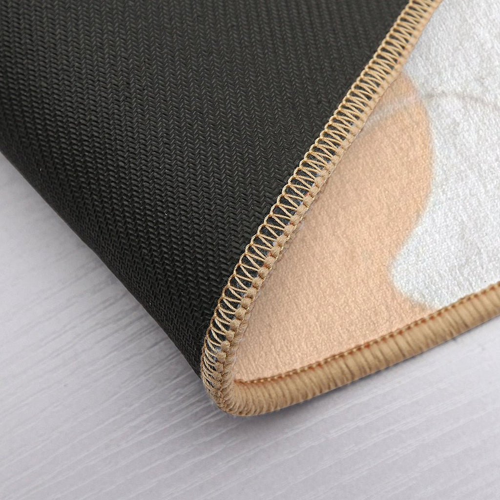 Aesthetic Shape Pattern  Eco-Friendly Bath Mat