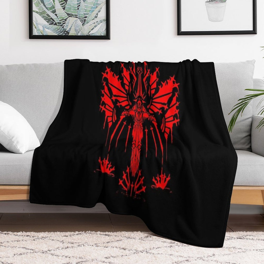 Ultrakill, Ultrakill Gabriel, Gabriel Ultrakill Eco-conscious Throw Blanket